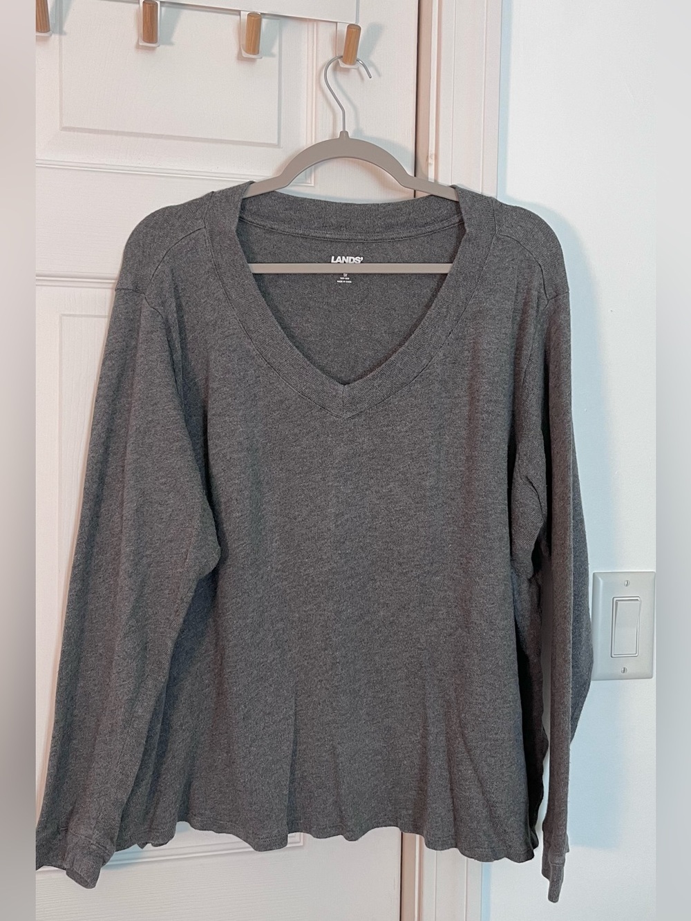 Lands’ End Cashtouch Faux Cashmere Sleep Shirt